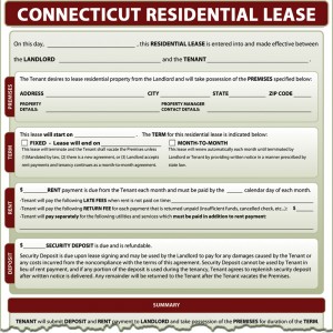 Connecticut Residential Lease