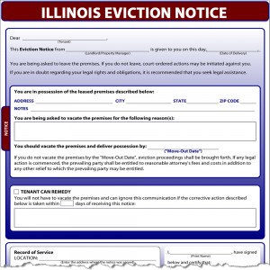 Property Management Companies on Illinois Eviction Notice