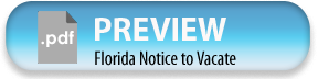 Florida Notice to Vacate PDF