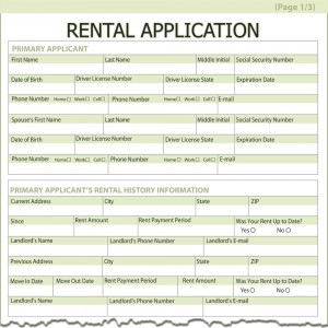 Property Management Companies on Rental Application
